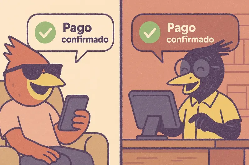 Sistema verificando el pago de Renny automáticamente